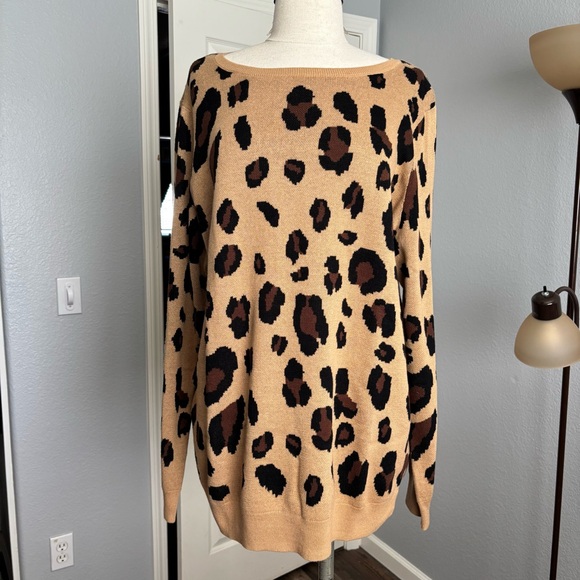 Leopard sweater - Picture 1 of 4
